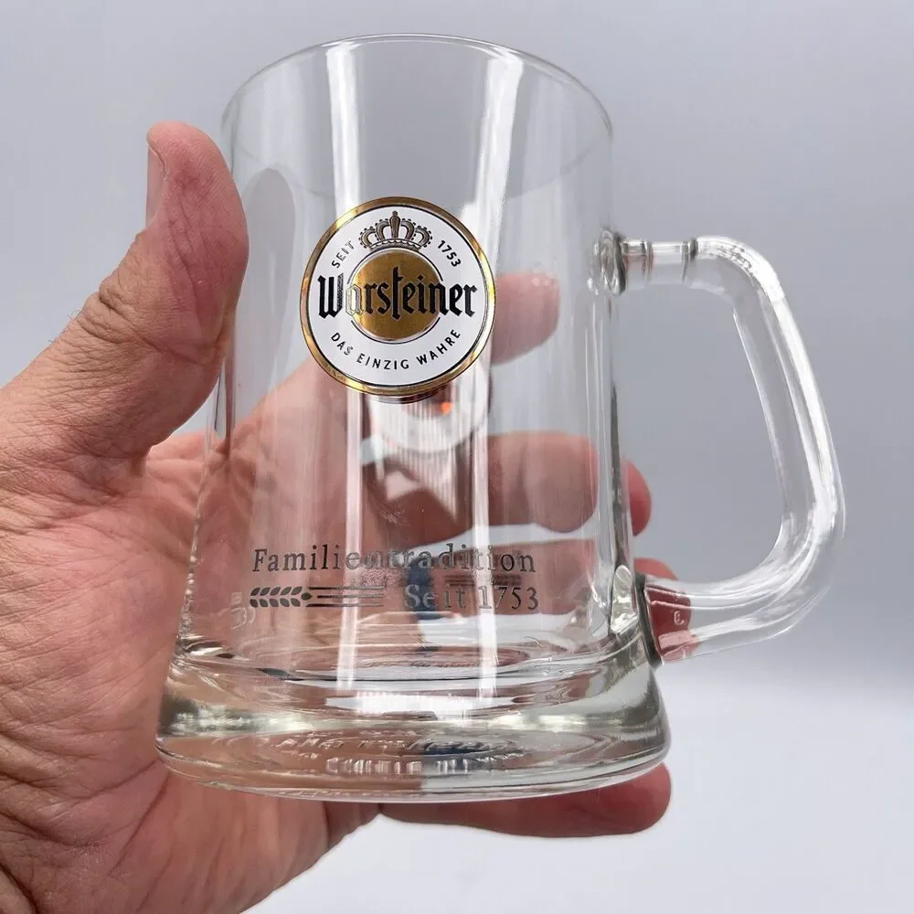Warsteiner German Beer Glass Stein Mug 0.3 Liter